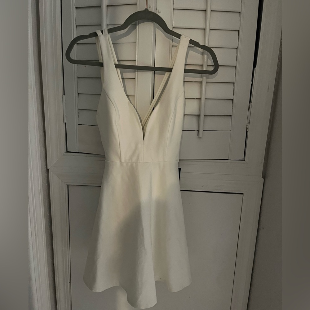 Women Lulu White Mini Dress